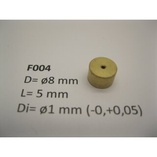 Schwungmasse  ø8 mm x 5 mm x ø1 mm