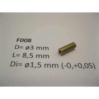 Schwungmasse  ø3 mm x 8 mm x ø1,5 mm