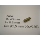 Schwungmasse  ø3 mm x 8 mm x ø1,5 mm