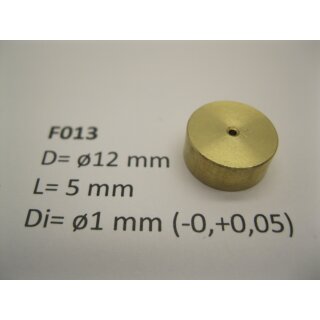 Schwungmasse ø12 mm x 5 mm x ø1 mm