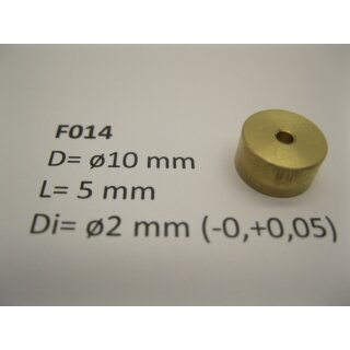 Schwungmasse ø10 mm x 5 mm x ø2 mm