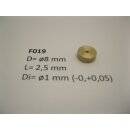 Schwungmasse ø8 mm x 2,5 mm x ø1 mm