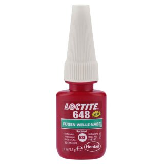 LOCTITE 648 10ML Kleber, für Fügeteile, hochfest, 10 ml