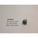 ø 7.2 x 6.5 für 1.5 mm Welle