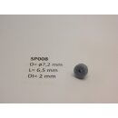 ø 7.2 x 6.5 für 2 mm Welle